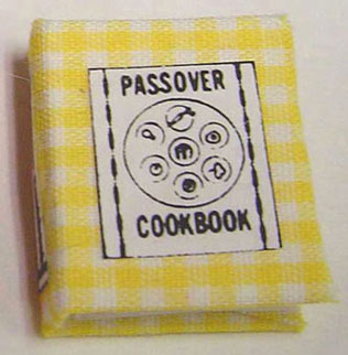 Dollhouse Miniature Passover Cookbook